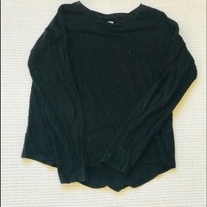 Old navy black long shirt